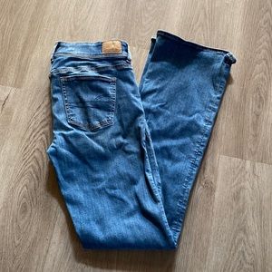American Eagle boot cut jeans!